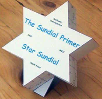 Star Sundial Model